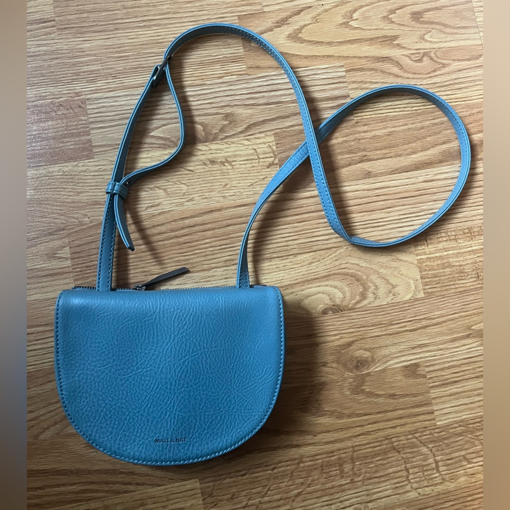 MATT&NAT Blue Crossbody Bag